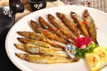 烤多春魚(yú)