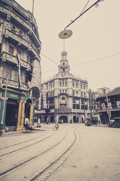 上海老建筑民國街景