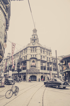 上海老建筑民國街景