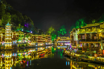 鳳凰古城夜景