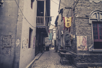 老上海街景