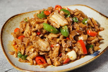 干蘿卜炒肉