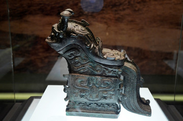 陜西歷史博物館西周盛酒器日己觥