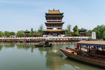 臺兒莊古鎮(zhèn)風(fēng)光