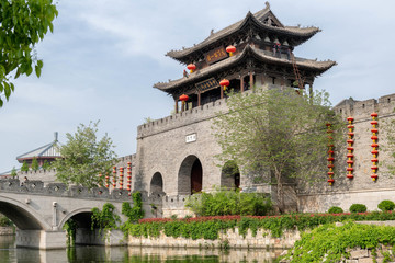 臺(tái)兒莊古城門