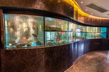 餐館海鮮區(qū)