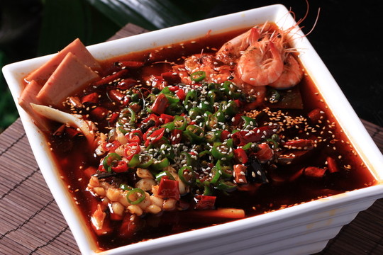 毛血旺