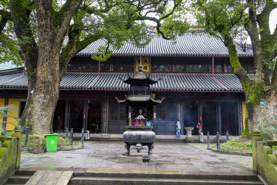 浙江寧波鄞州阿育王寺大雄寶殿