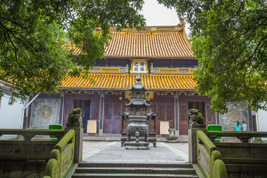 浙江寧波鄞州阿育王寺舍利殿