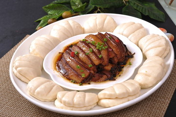 荷葉餅扣肉