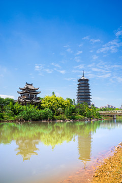 南寧五象湖風(fēng)光