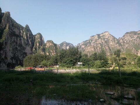 喀斯特地貌山水