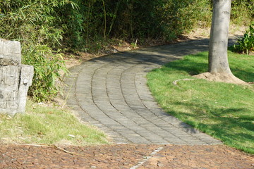 青瓦路面