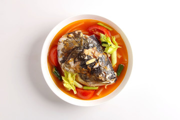 酸湯魚頭