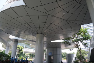 空中自行車調度站