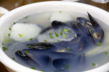 淡菜東瓜湯