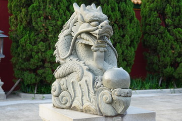 龍雕塑