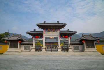 浙江寧波奉化雪竇山風(fēng)景區(qū)雪竇寺