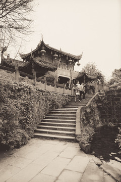 四川古鎮(zhèn)懷舊照片