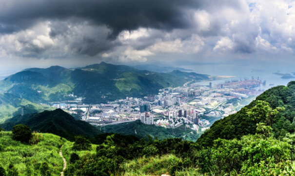 煙雨鹽田