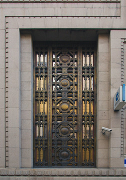 外灘建筑大門