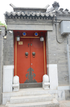 四合院門樓