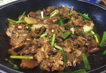 炒鵝肉
