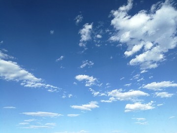 藍(lán)天白云攝影背景圖