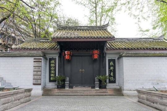 中式大門
