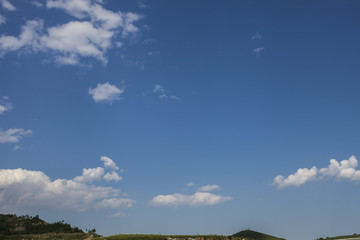 藍(lán)天白云