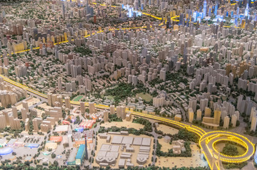 上海城市建筑縮影