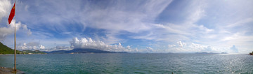 楊梅坑遠(yuǎn)眺辣角島全景
