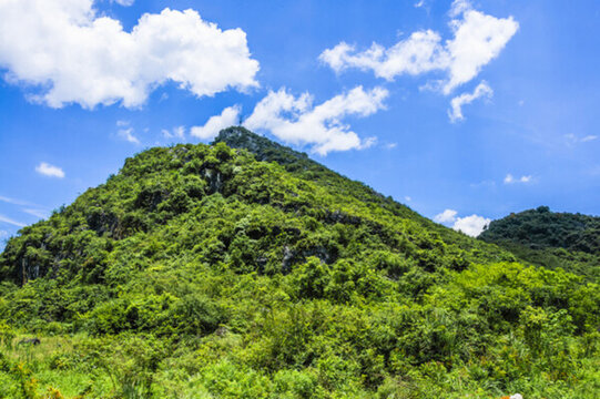 美麗山景
