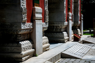 北京國子監(jiān)琉璃牌樓須彌座