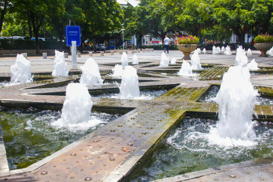 公園噴泉