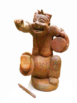 擊鼓說(shuō)唱陶俑