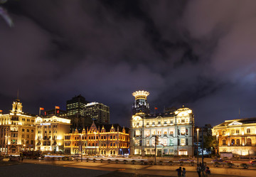 上海外灘夜景高清JPG