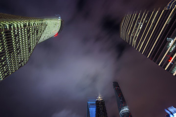 上海陸家嘴夜景高清JPG