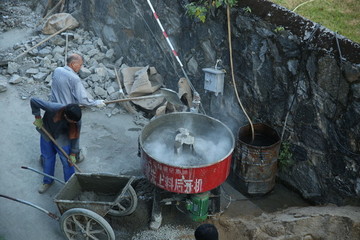 水泥工