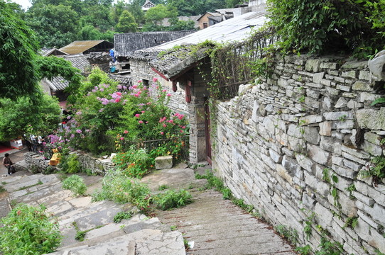 貴陽(yáng)青巖古鎮(zhèn)中式建筑