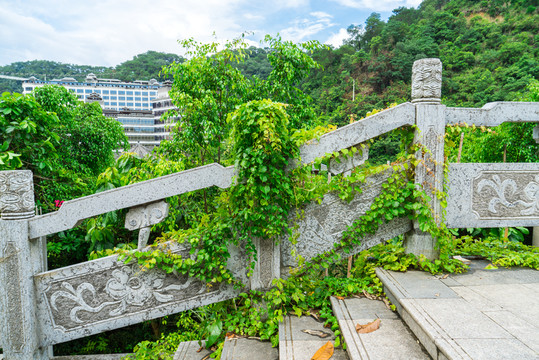 小橋欄桿
