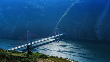 醉美川西雅西高速橋