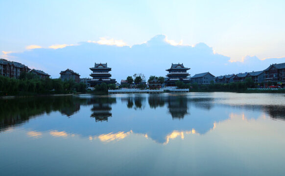 紫匯湖風(fēng)光