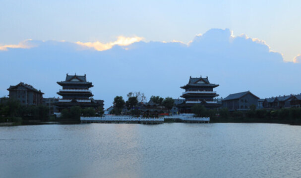 紫匯湖風(fēng)光