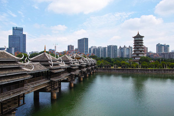 長沙烈士公園風(fēng)雨橋