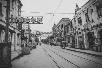 上海民國老建筑街景