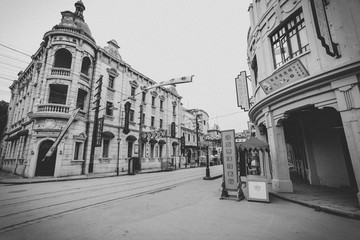上海民國老建筑街景