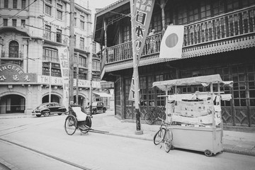 老上海街景