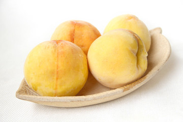 靜物黃桃素材