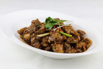 醋燜散養(yǎng)雞